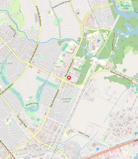 Map showing Action Behavior Centers - ABA Therapy for Autism in houston, TX