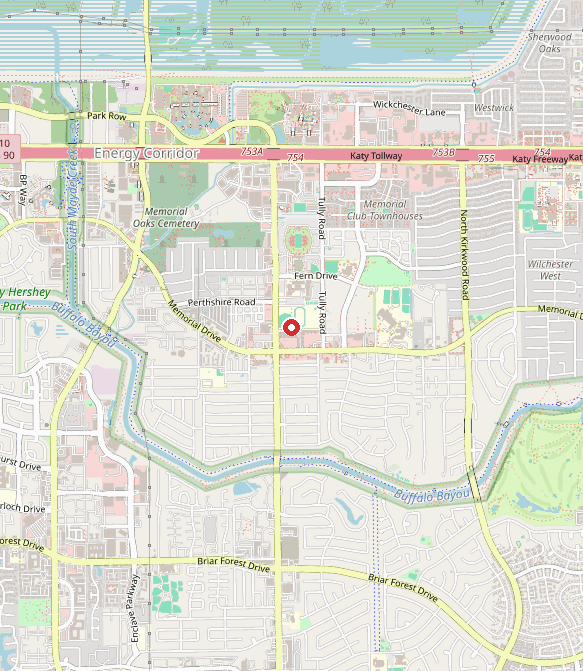 Map showing Action Behavior Centers - ABA Therapy for Autism in houston, TX