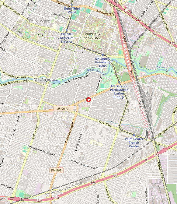 Map showing Success On The Spectrum in houston, TX