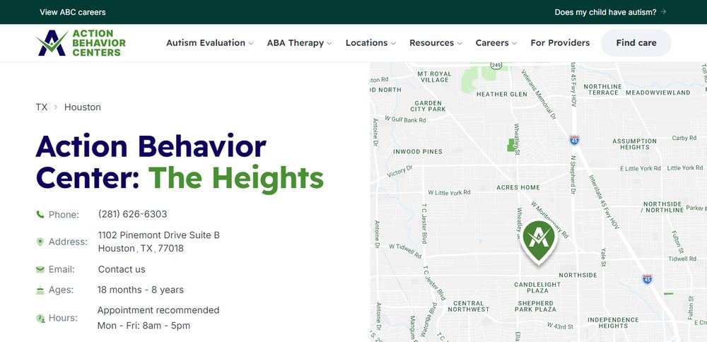 Action Behavior Centers - ABA Therapy for Autism