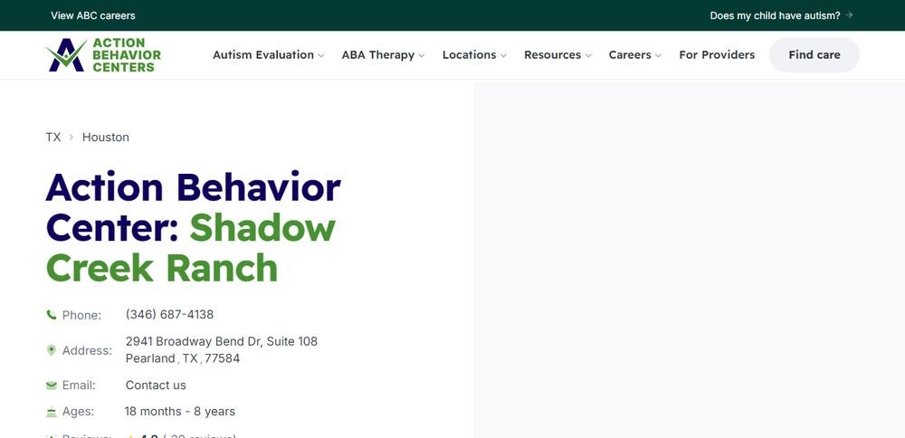 Action Behavior Centers - ABA Therapy for Autism