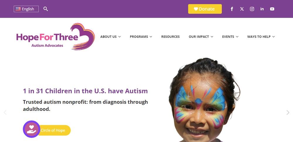 Hope For Three Autism Advocates