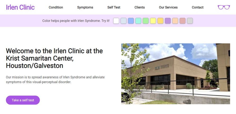 Irlen Clinic Krist Samaritan Center