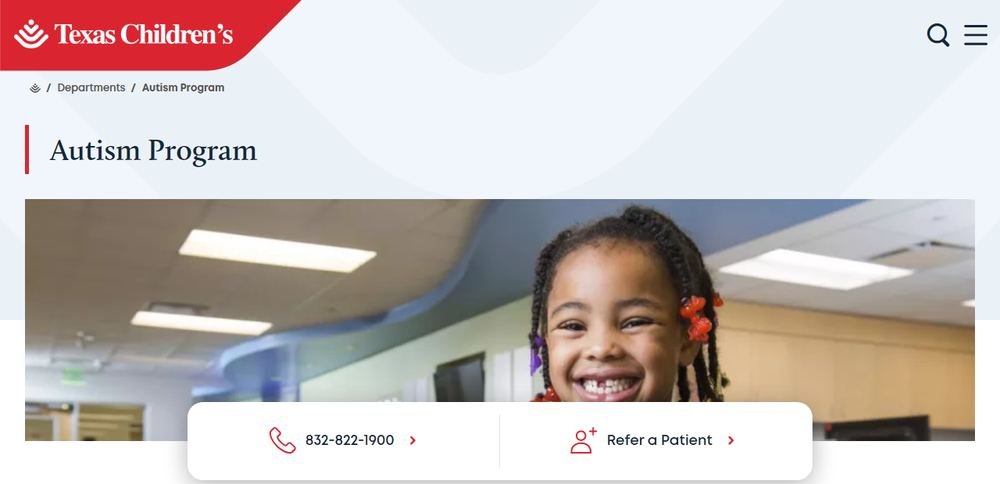 Texas Children's Autism Center